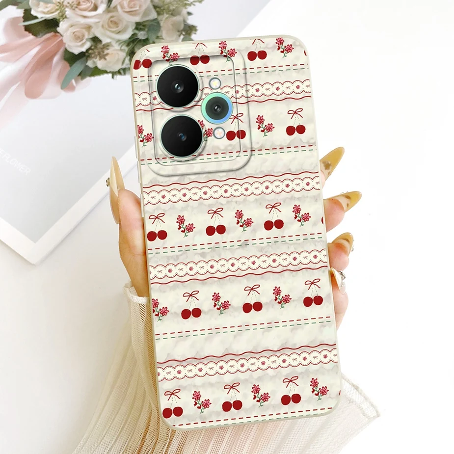Luxury Candy Painted Soft Silicone Phone Case Cover - Stylish Protection