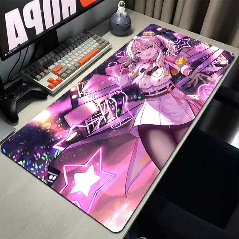 

Honkai Impact Xxl Mousepad Speed Playmat Large Mouse Pad Kawaii Keyboard Gaming Mats Computer and Office Table Mat Deskmat Gamer