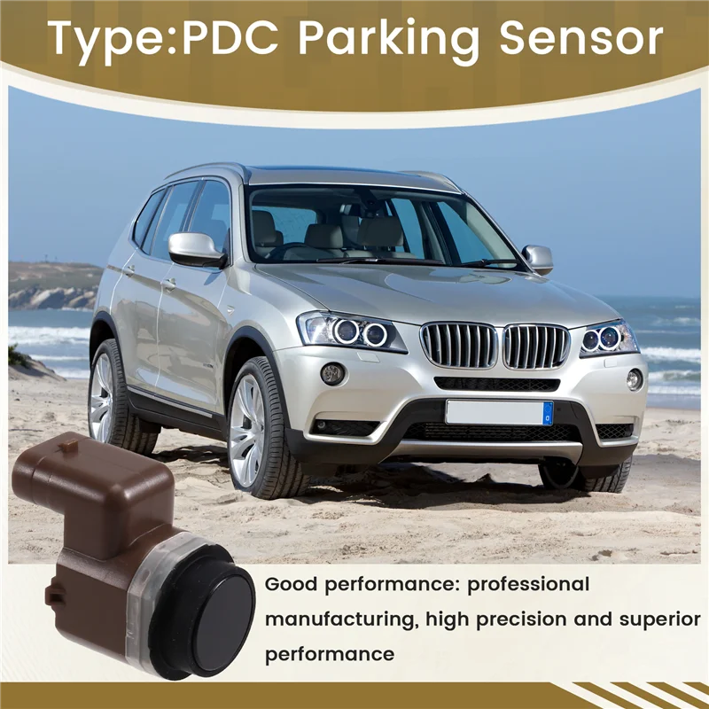 4PCS Parktronic PDC 주차 센서 66209231281 66209270495 BMW F10 F11 F07 F18 F06 F12 F13 F25 X3 X5 X6 E70 E71 E83