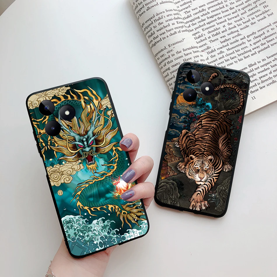 Dragon Cool Style Soft Protective Bumper Phone Case