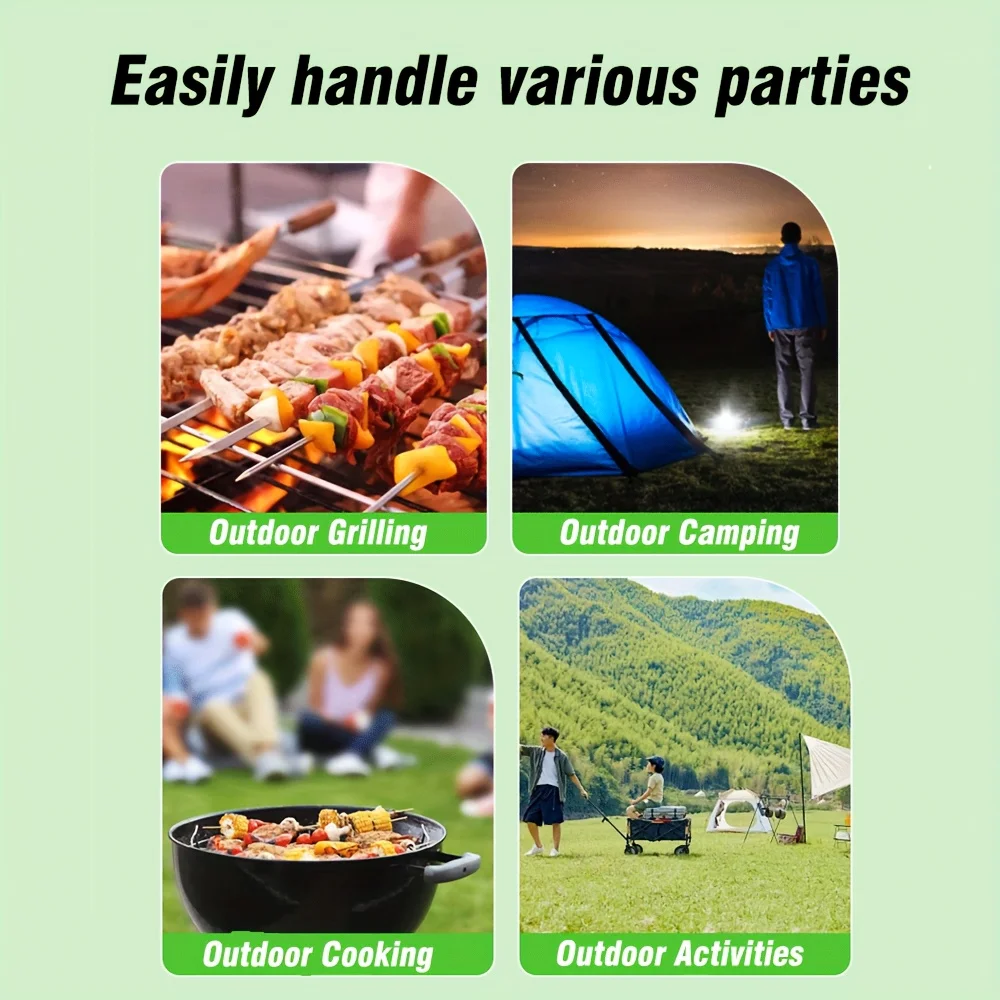 1pc 8L Portable Water Bag with Faucet and Foldable Water Container, Suitable for Outdoor Enthusiasts Camping and Hiking