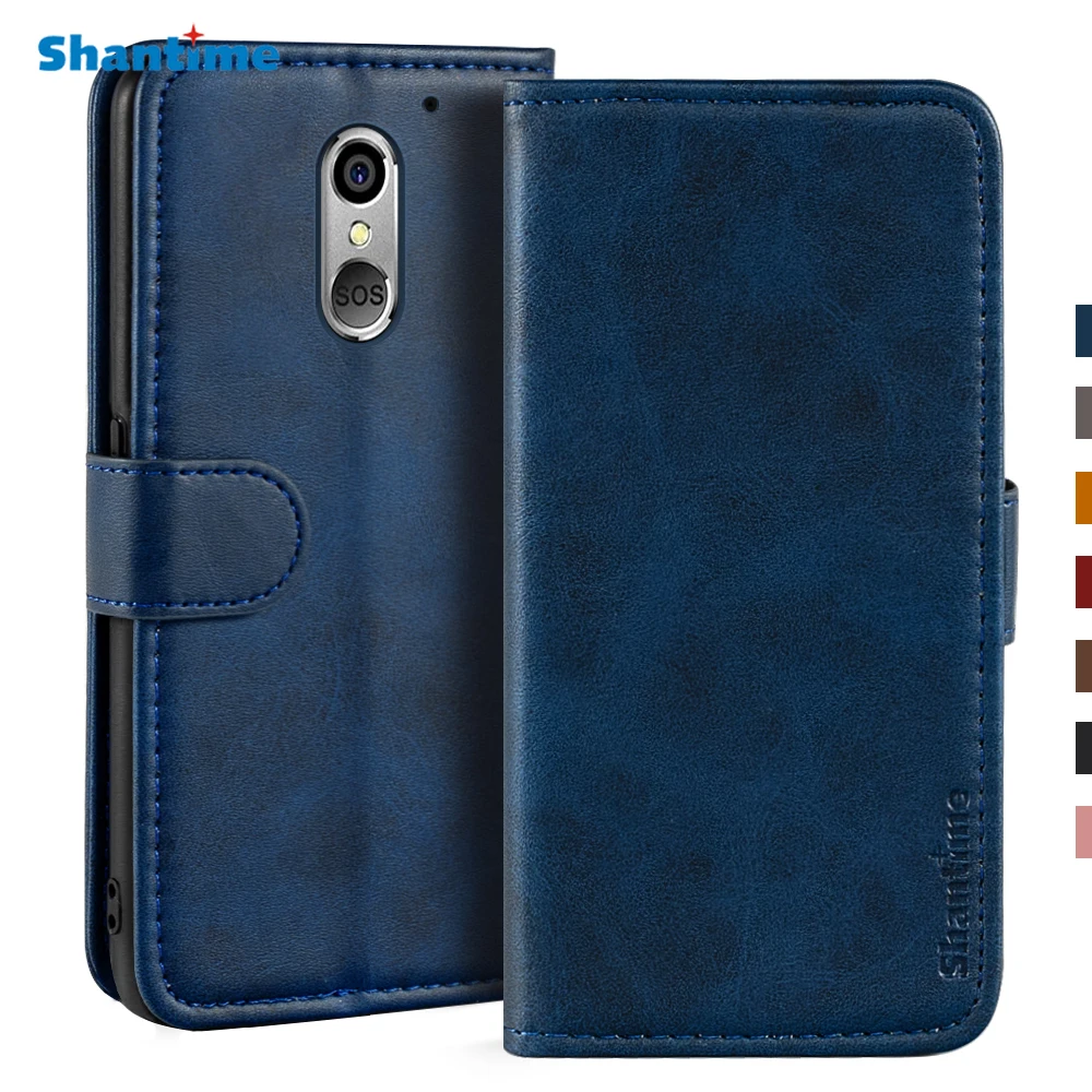 

Магнитный кожаный чехол-бумажник для Artfone Smart 500