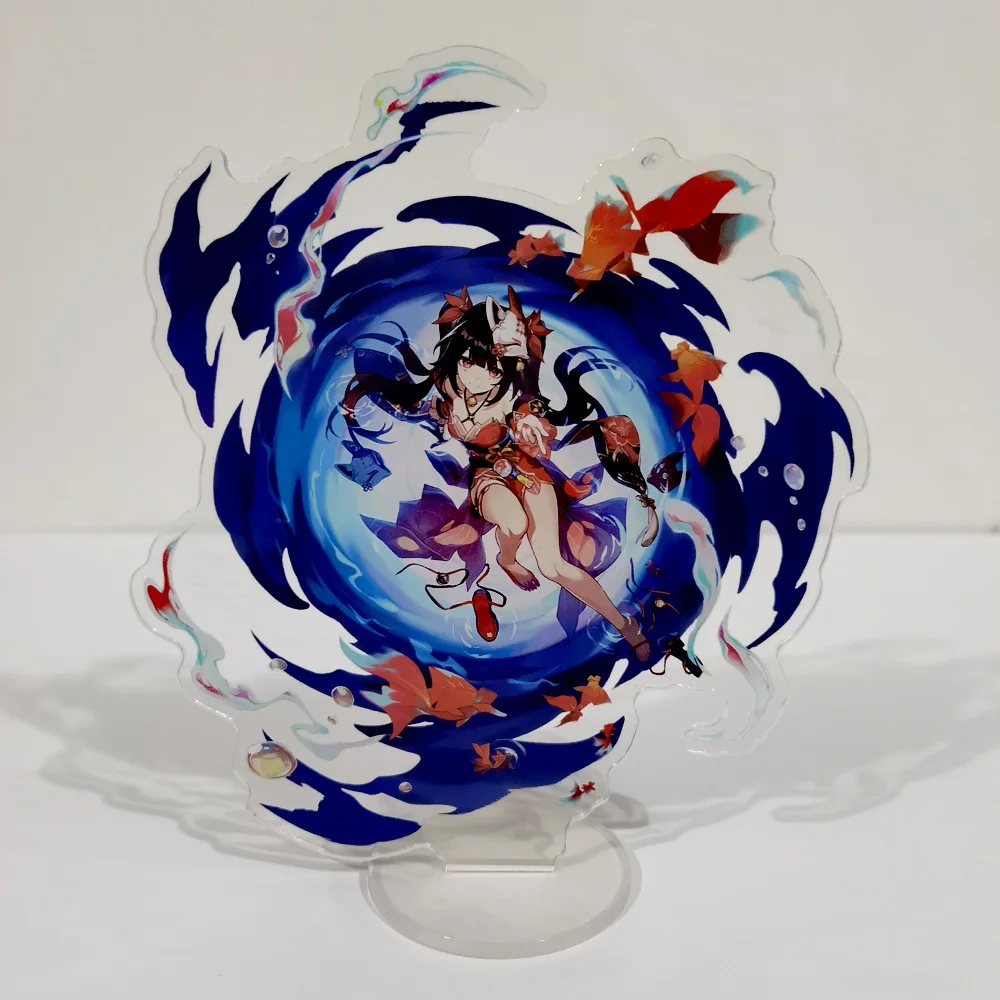 Honkai: Star Rail March 7th Acrylic Stand – Anime Fan Collectible and Cosplay Gift Keychain