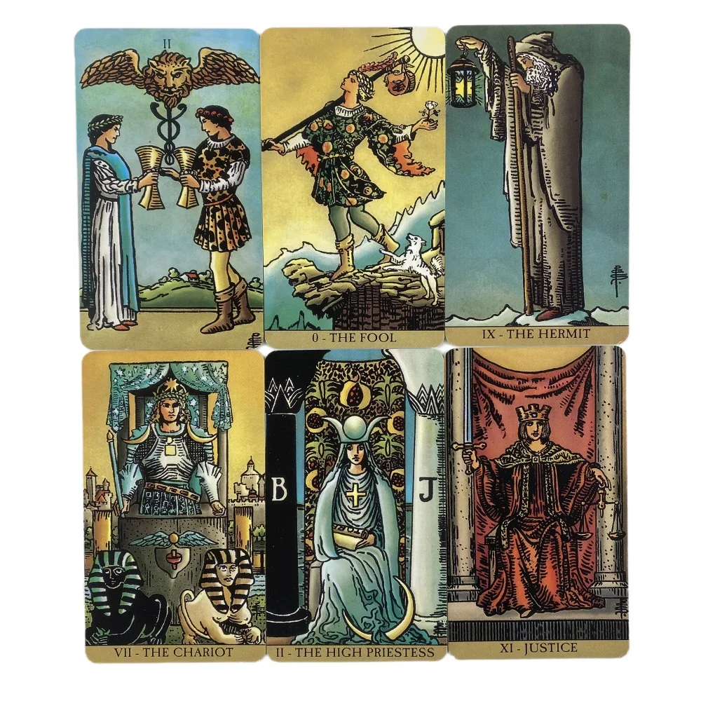Radiant Wise Spirit Tarot Cards A 78 Rider Deck Oracle English Visions Divination Edition Borad Playing Games 4