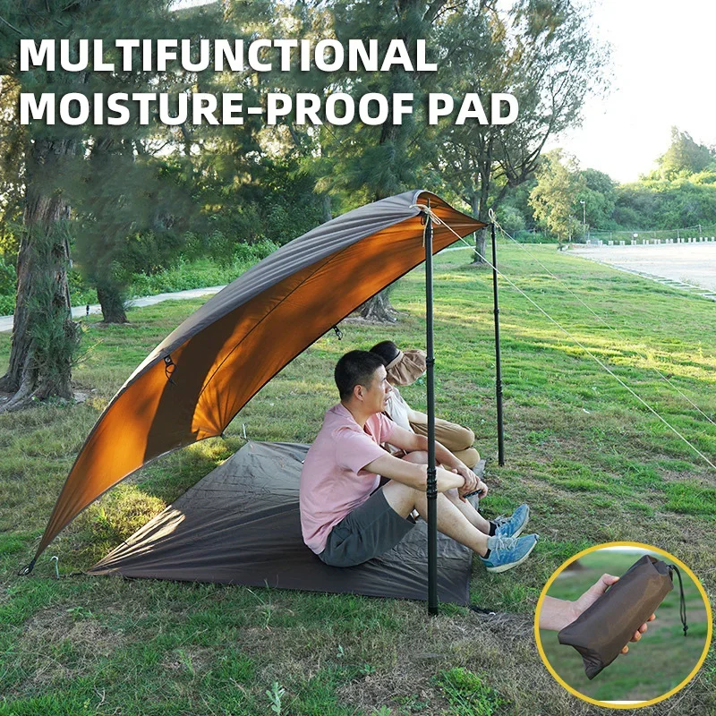 Tappetino Da Campeggio Family Sun Shelter Sport Escursionismo Pieghevole Impermeabile Beach Outdoor Portable Travel Picnic Tenda Attrezzatura Da Spiag
