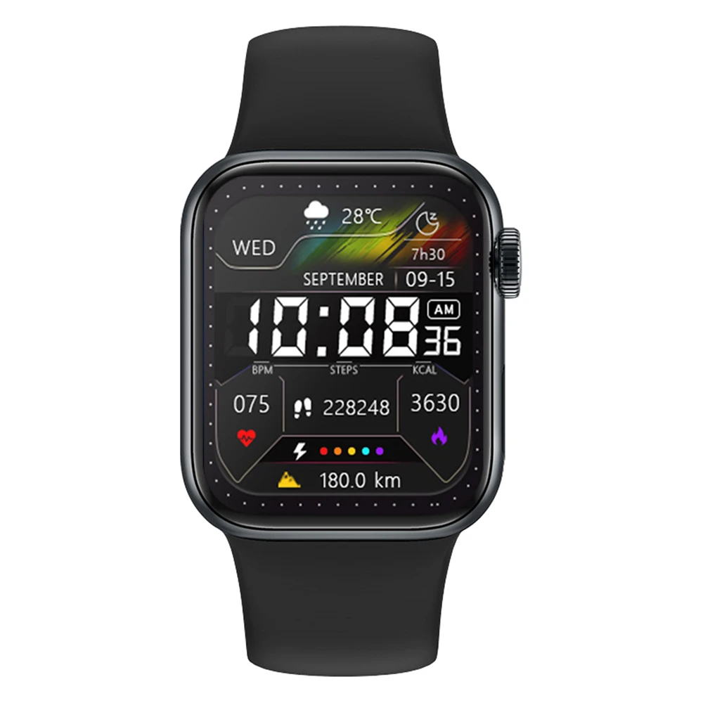 M Seven Sports Smart Watch Men 2022 Bluetooth Dial Call Voice Assistant Women Fitness Smartwatch PK IWO 15 Pro W27 DT7 Series 7 