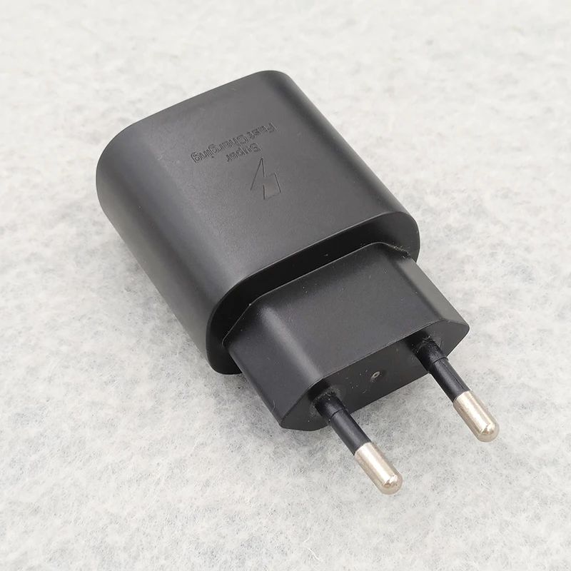 25W Super Fast Charger with EU Power Adapter and Type C PD Cable