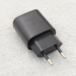 25W Super Fast Charger with EU Power Adapter and Type C PD Cable - Black EU Charger