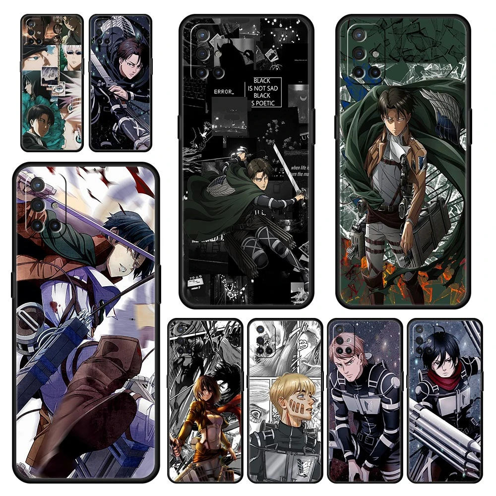 Attack On Titan Levi Ackerman Phone Case For OnePlus 9 8 7 7T Pro ...