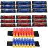 10 Pieces Toy Gun Accessories EVA Soft Bullets Gun Wrist Belt Band Strap Bandolier for Nerf N-Strike Elite Series Blasters 1