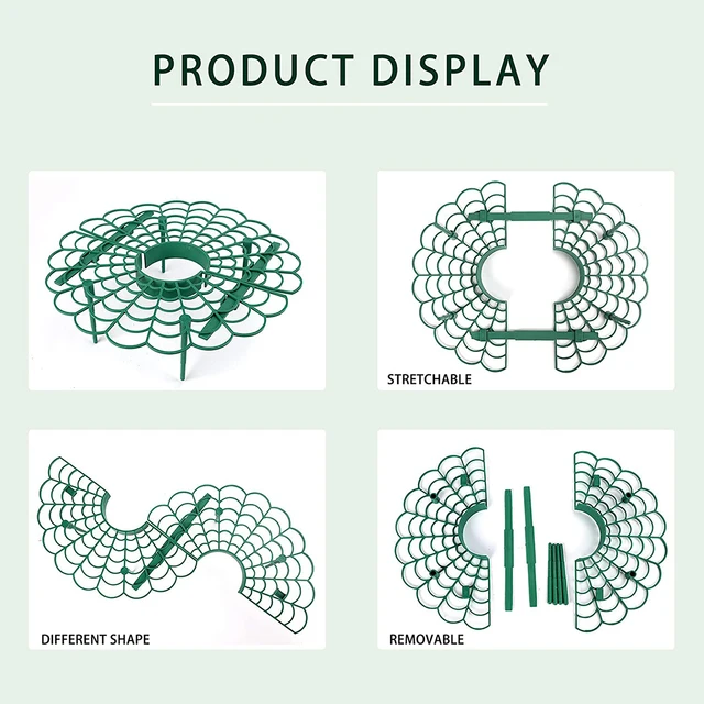 5/10/20Db Strawberry Állvány Virág Alakú Növény Támogatja A Szőlőmászó Zöldségnövekedésű Védelmét Kertészeti Otthoni Kellékek - Image 5
