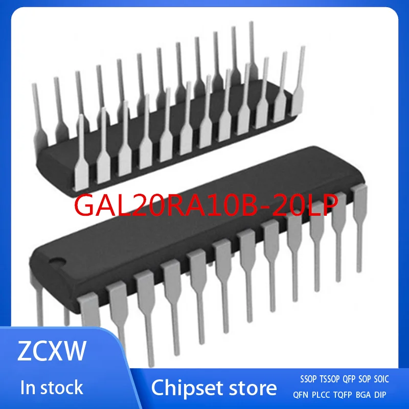 

10PCS/LOT NEW GAL20RA10B-20LP GAL20RA10B-15LP DIP24