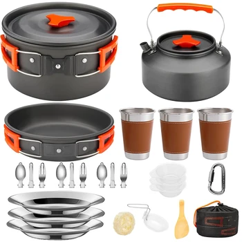 Camping Cooking Cookware Set 1