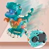 New Walking Dinosaur Electric Toys Model Robot Cartoon Nteractive Electric Animal Light Music Intelligent Toys Gift For Children 4