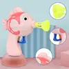 Cute Fish Shape Soap Water Bubble Gun Kids Toys Fun Bubble Blower Machine For Children Manual Gun Blower Outdoor Sport Toy 3