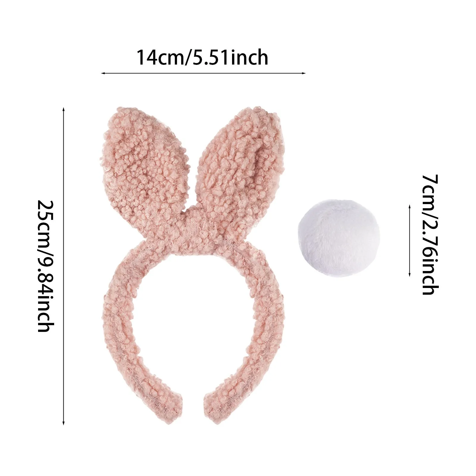 Rabbits Ears Hairband Photo Props Easters Hair Hoop Headband Party Headpiece Fun Headbands For Music Festival