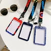Disney Superhero ID Card Holder Neck Strap Pendant Cool Boys Door Badge Holder Lanyards Keychain Men Work Credential Case Gift 3