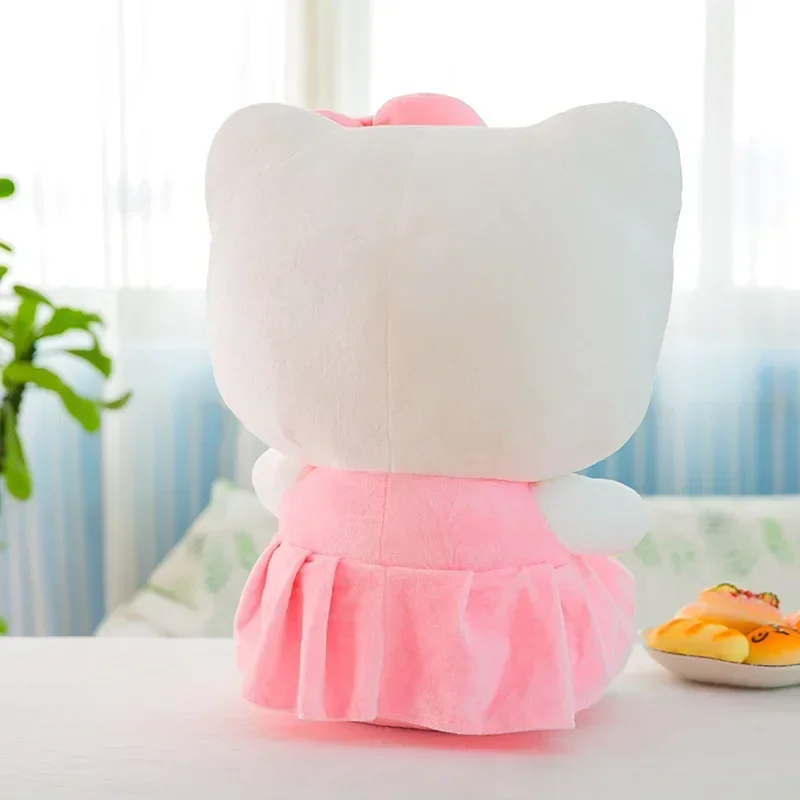 美品ハローキティ　ピンクくまのクッションぬいぐるみ 当時物 サンリオ ハローキティ ぬいぐるみ クマ ベア ピンク 35周年