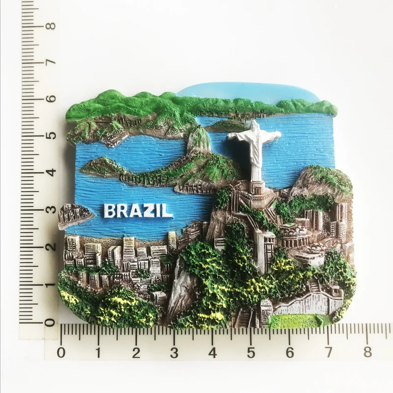 Brazilië 3D Koelkastmagneten Collectie Handwerk Cadeau