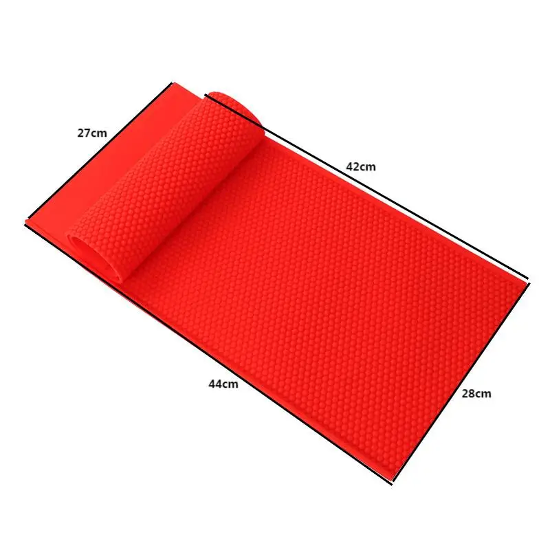 AYNEFY Stampo per Foglio di Cera D'api da 2 Pezzi, Foglio di Cera D'api in Silicone da 5,4 Mm Foglio di Cera Kit per Alveari Fogli a Nido d'Ape per Stampi Stampo