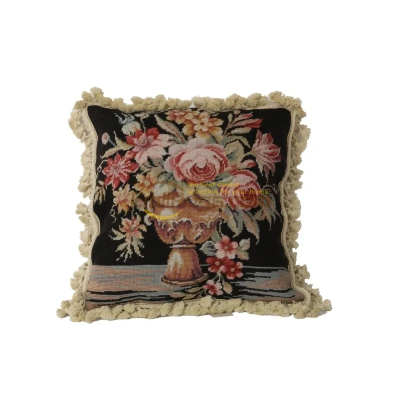 

Needlepoint national weave a tapestry with pillow pillow rural eastern xinjiang French soft outfit european-style