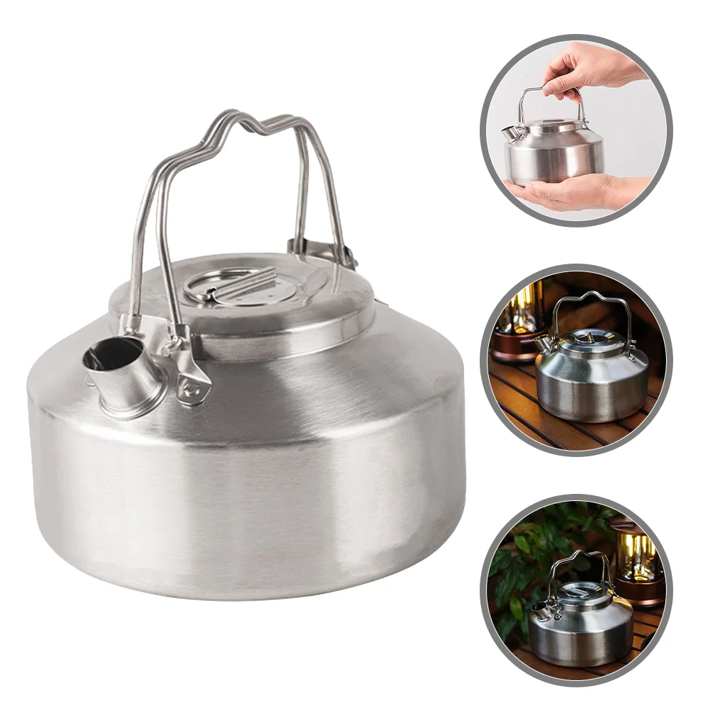 

Camping Coffee Pot Camping Stove Outdoor Supply Camping Kettle Camping Tea Kettle Stovetop Kettle Camping Outdoor Kitchen Daily