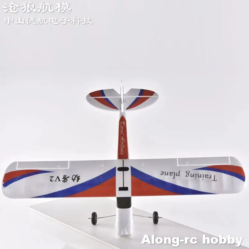 EPO RC Airplane For Beginner Model Plane 4 channels Trainer 1100mm Wingspan Fun cub V2 J3 Training Plane PNP set or KIT SET 2