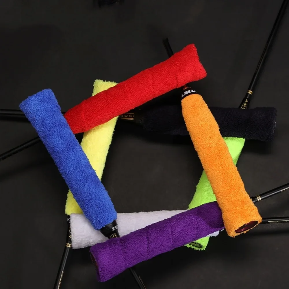 Tennis Badminton Racket Overgrips Cotton Towel Grips Tape Sweat Absorbent Grip Wrap Sweatband racket grips,racket tape,badminton overgrip,sweatband grip tape