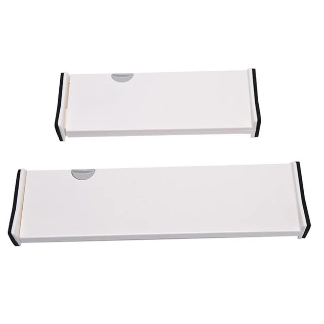 Állítható Műanyag Elválasztó Behúzható Clapboard Szervezeti Partíció Tartó Tároló Háztartási Fiókok Konyhafiók - Image 2