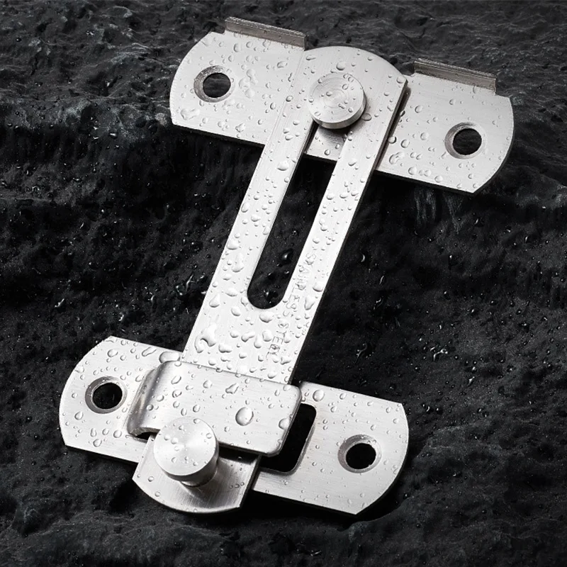 2/3 Inch Stainless Steel Hasp Latch Lock Door Lock Gate Bolt Wine Cabinet Closet Window Door Plug