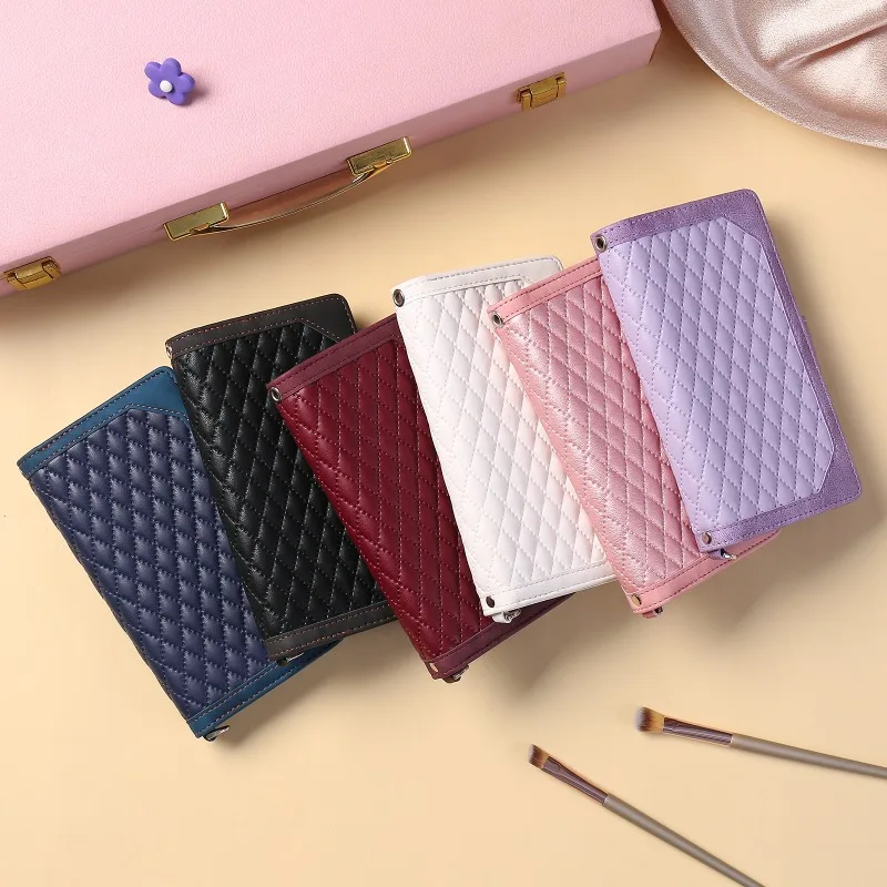 Luxury Leather Zipper Wallet Case Cover