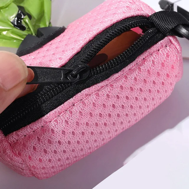 Portable Dog Poop Bag Walking Dog Garbage Holder Dispensers Pet Waste Bag Dispenser Dog Poop Bag Holder Pet Supplies 5