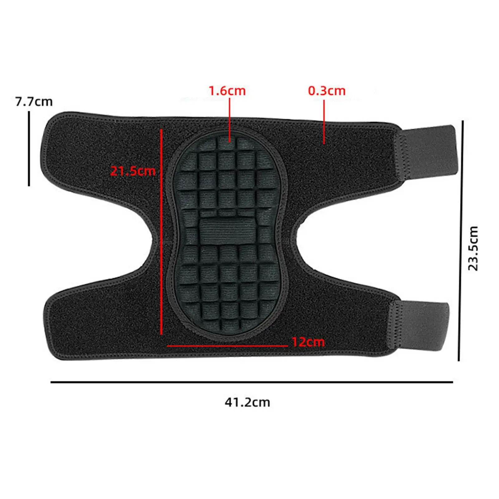 Knee pad knee brace elbow brace elbow pads elbow brace forearm thick sponge pads EVA lightweight anti slip protection bracket football soccer goalkeeper elbow knee pads