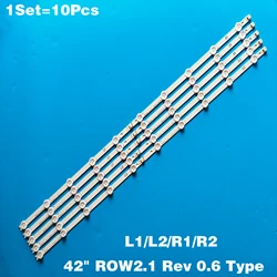 New LED Backlight Strip for LG 42 TV 42LA621V 42LN5700 42LA621V 42LN5707 42LA620V6916l-1412a 6916l-1413a 6916l-1414a 6916l-1415A