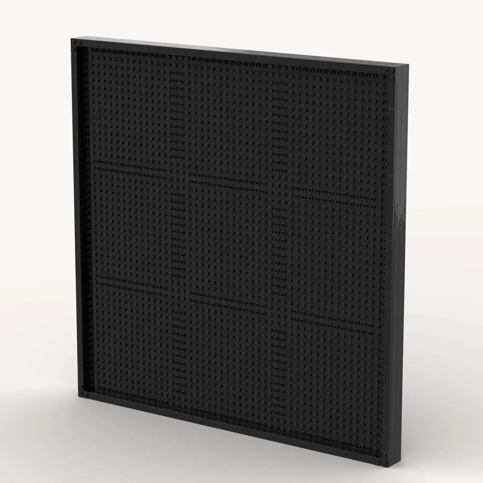 MOC Foto Rahmen Stereograph Bausteine DIY Frei Kombiniert Grundplatte Ziegel Baseboard Grenze Pixel Malerei Spezielle Bord – Detail 4