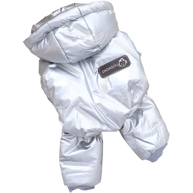 Winter Pet Dog Clothes Super Warm Jacket Thicken Cotton Coat Waterproof Small Dogs French Bulldog Puppy Outfit