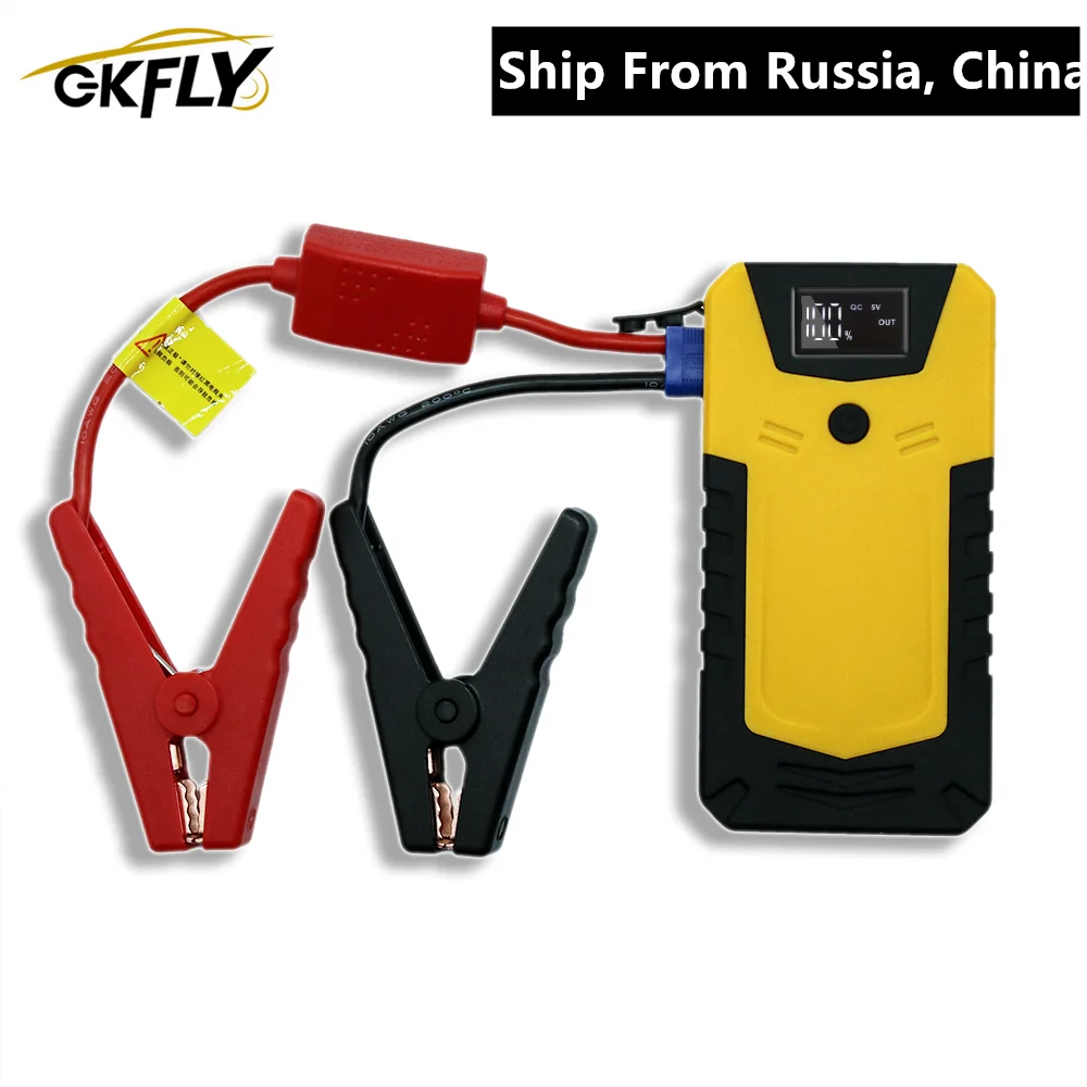 GKFLY Portable Car Starting Device Jump Starter Cable Portable Power