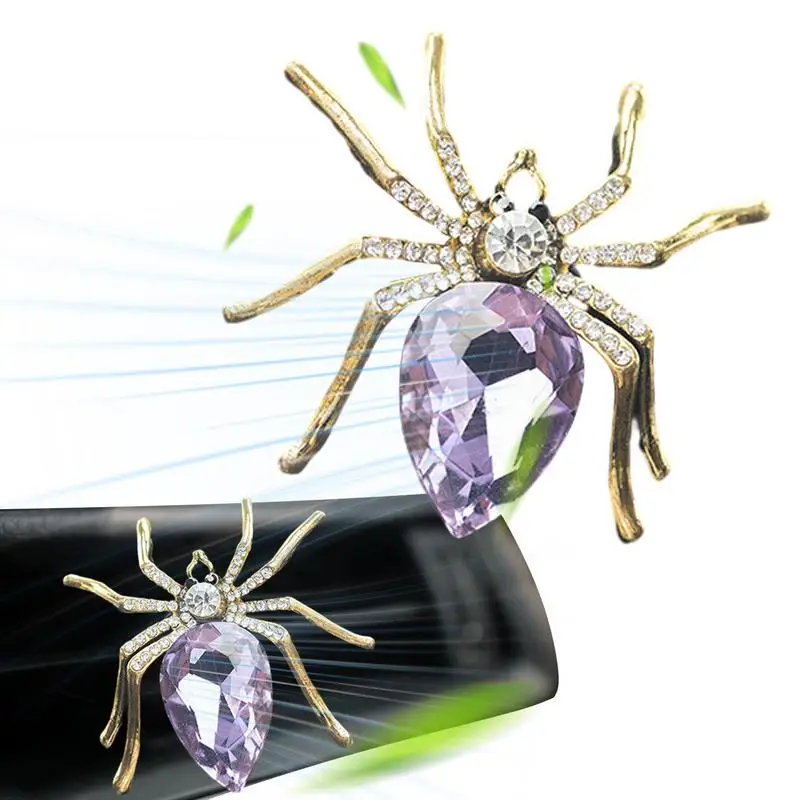 

Car Air Fresheners Spider Car Diffuser Perfume Vent Clips Wear-resistant Car Accessories Car Essential Oil Diffusers For Kitchen