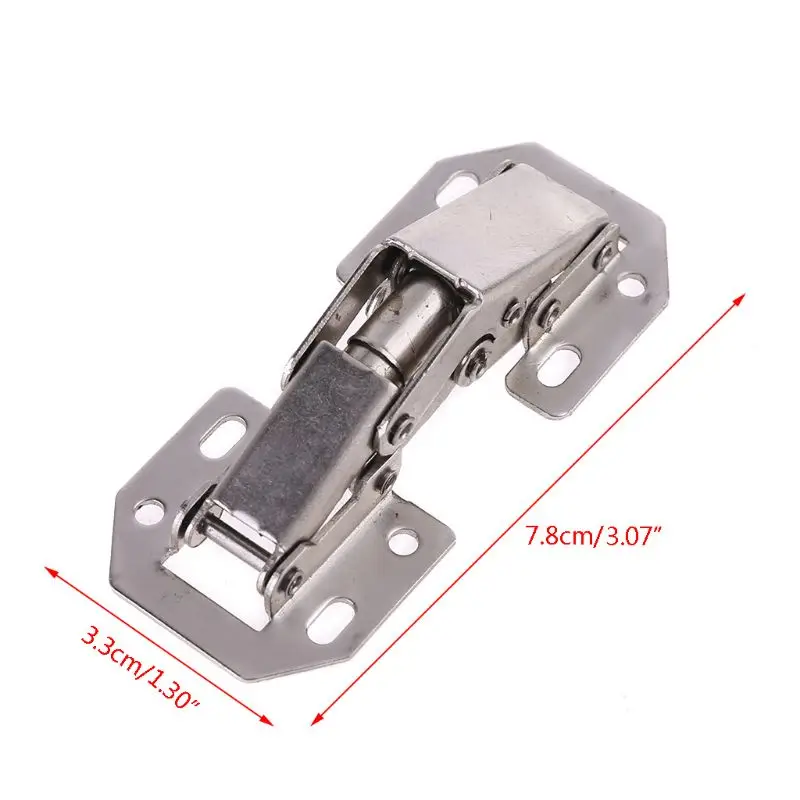 Stainless Steel Door Hinge 90 Degree Folding Hinge Hydraulic Soft Closing