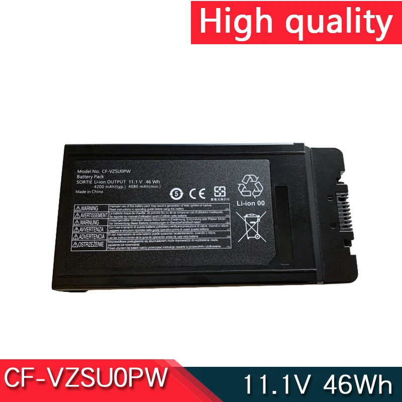 Cf-Vzsu0Pr Cf-Vzsu0Pw 11.1V 46Wh Batteria Per Laptop Per Panasonic Toughbook Cf-54 Gloved Multi Touch 54 Lite 54 Prestazioni 54 Prim