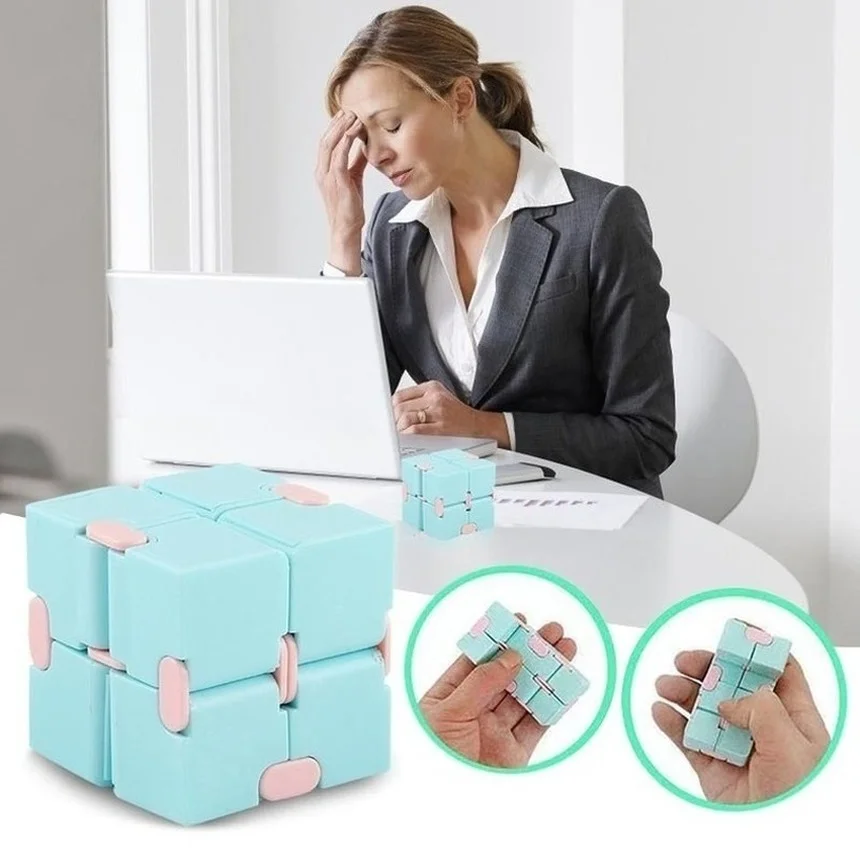 Antistress Infinite Cube Office Flip Cubic Fidget Toys Puzzle Stress Reliever Autism Toy Relax Stress Relief Toy for Adult Child 5 Antistress Infinite Cube Office Flip Cubic Fidget Toys Puzzle Stress Reliever Autism Toy Relax Stress Relief Toy for Adult Child 5