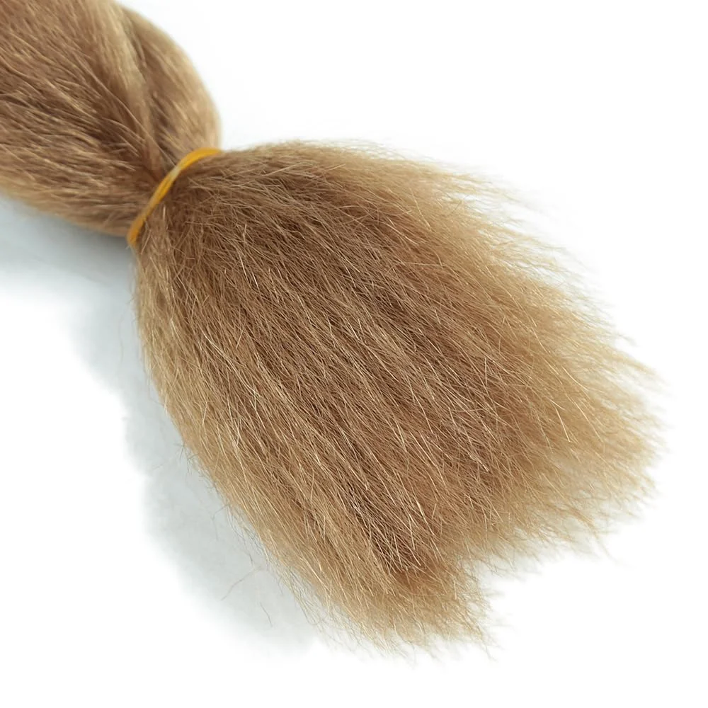 26inch Premium Synthetic Fibers Kinky straight Vixen Bundles crochet hair Natural Black Yaki for black women Hair Extensions