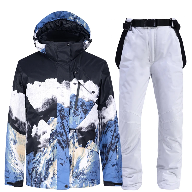 Ski Wear Men and Women Snow Wear Suit Sets, Snowboarding Suit, Perfect Moment Ski Clothes, Ski Jacket and Pant, Snowboarding Suit, Unsex