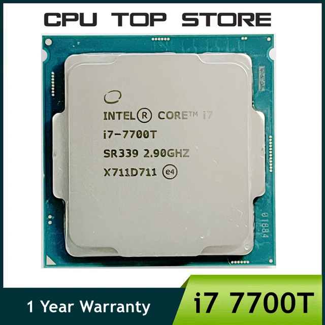 Used i7 7700T i7-7700T CPU Processor 2.9GHz Quad-Core LGA 1151 CPU processor