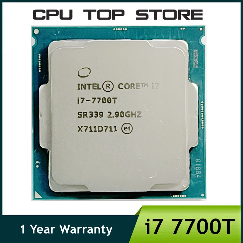 Used Intel i7 7700T i7-7700T CPU Processor 2.9GHz Quad-Core LGA 1151 ...