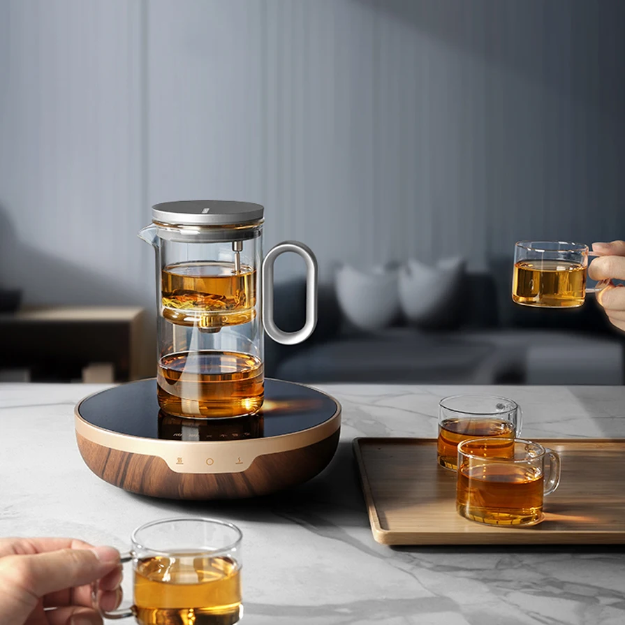 磁気スイッチティーポットセット、高級ティーセット、ティー