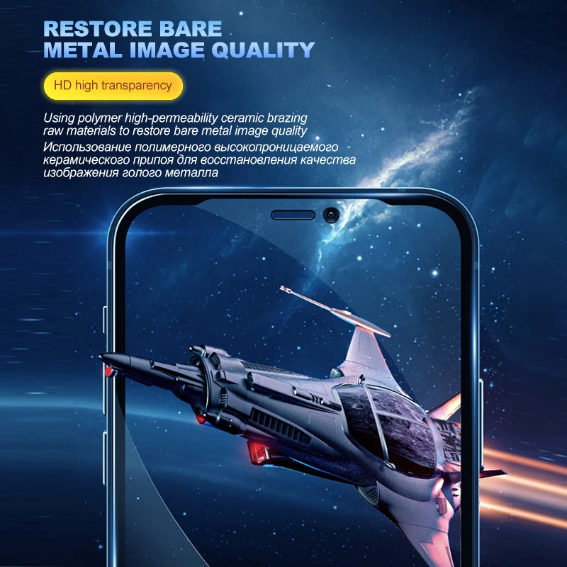 2Pcs Soft Ceramic Tempered Film For iPhone 13 11 12 14 Pro Max Mini Screen Protector XS XR X 8 7 6 6S Plus SE Phone Accessories