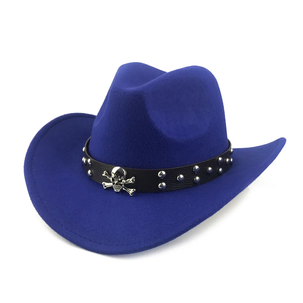 Neuer künstlicher Schammy Western Cowboyhut für Herren, Gentleman Jazz Hüte, Panama Cowgirl Hut, Sombrero Hombre – Detail 9