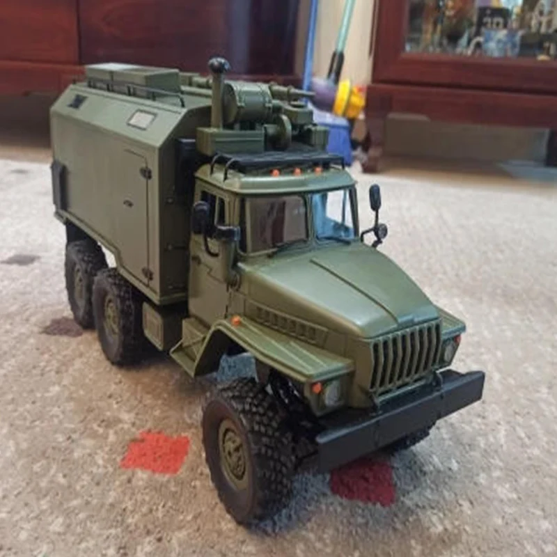 풀 스케일 B36-3/B36 트레일러 어린이용 WPL 모델 트럭 1:16 키즈 6륜 구동 클라이밍 카 B36-2 장난감 남자아이 선물