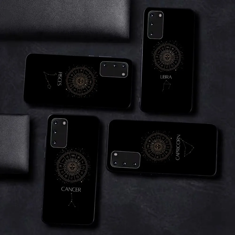 

constellation Phone Case For Samsung S 9 10 20 21 22 23 30 23plus lite Ultra FE S10lite Fundas